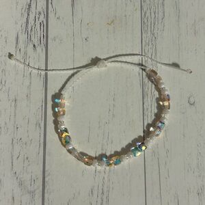 Iridescent Beaded Bracelet